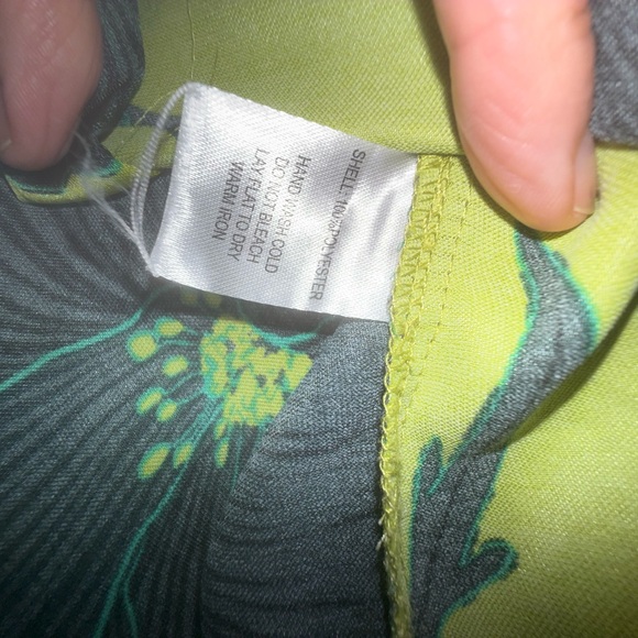 Bailey 44 Green Black Long Sleeve Button Down satin Shirt - Picture 7 of 11